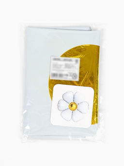 Воздушный шар фольгированный 20" "Ромашка" под воздух, набор 5 штук