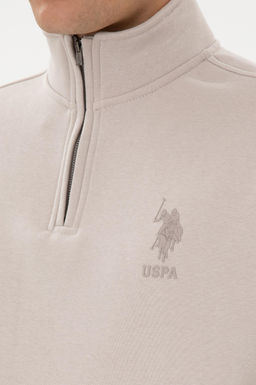 Erkek Comfort Fit Yar_m Fermuarl_ Ta_ Sweatshirt - U.s. polo assn фото 7