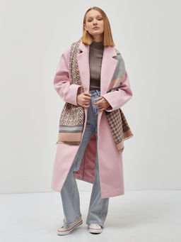 В составе шерсть и кашемир! теплый двусторонний палантин - Tantino фото 2