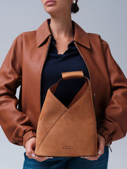 Замшевая сумка Rebecca DBR 31370 вуд  фото 2