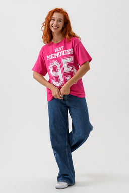 8506/1 Футболка женская оверсайз - Натали фото 254