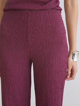 Beli Lastikli Dokulu Kad?n Pantolon