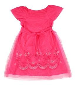 CRB wear/CAJ 61524 Платье для девочки, малиновый/Ex.Cherubino фото 2