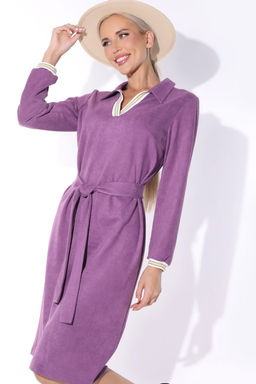 Платье Поло (ежевика) - Эльза фото 4