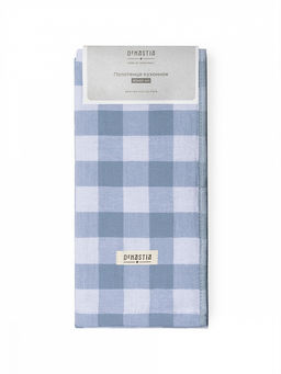 Набор кухонных полотенец 2шт 40x60 голубой хлопок