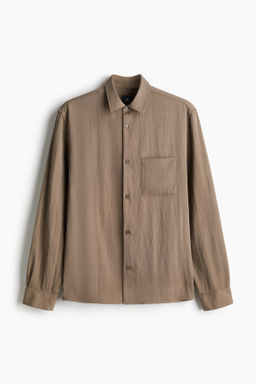 Camisa de sat?n Loose Fit