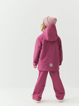 Брюки Softshell демисезонные с утяжкой Ягодный - Bungly фото 7