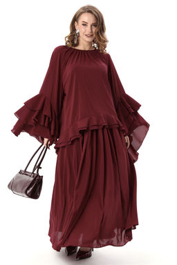 Костюм NIKVA н1001-4 винный  фото 3