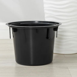 Кашпо для цветов со вставкой «Оазис», 25 л (5 л), пластик, белое