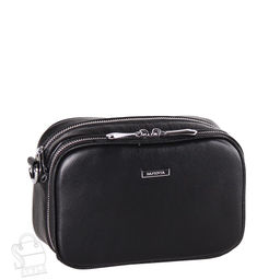 Сумка женская кожаная 99455 black Velina Fabbiano-Safenta