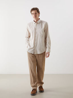 Regular Fit Uzun Kollu Arm?rl? Erkek G?mlek