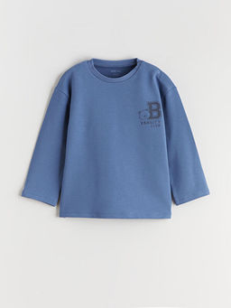 Bisiklet Yaka Erkek Bebek Sweatshirt ve E?ofman Alt?