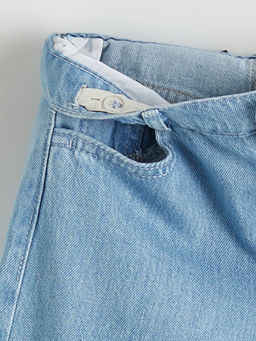 Wideleg K?z ?ocuk Jean Pantolon