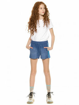 PELICAN, шорты для девочек, Синий
