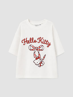 Hello Kitty Bask?l? K?z ?ocuk Pijama Tak?m?
