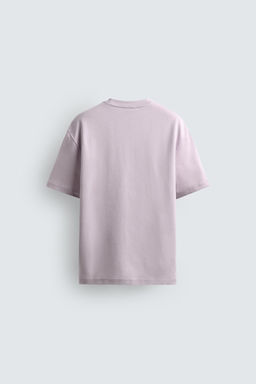 CAMISETA RELAXED FIT INTERLOCK /04 / Rosa / Lila