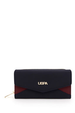 Женский темно-синий кошелек Неожиданная скидка в корзине