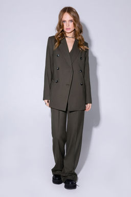 Жакет Pirs 4485 хаки  фото 3