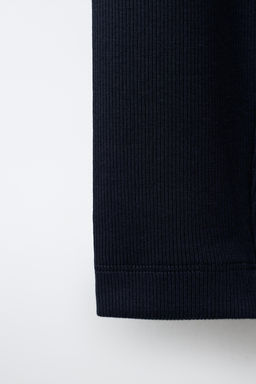 LEGGING RIB ETIQUETA / Marino - Zara фото 4