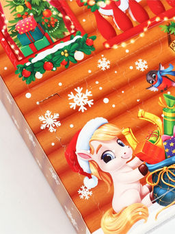 Адвент-календарь новогодний на 12 дней, сладкий подарок Новогодние лошадки