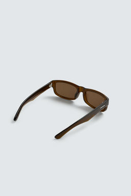 GAFAS DE SOL RECTANGULARES LIMITED EDITION / Marr?n - Zara фото 6