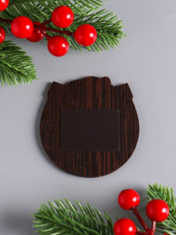 Цена за 3 шт. Магнит на холодильник Новогодняя подкова с конём. Счастья, 7?7 см