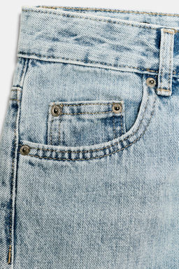 JEANS ZW COLLECTION ANKLE BALLOON TIRO MEDIO / Azul claro - Zara фото 6