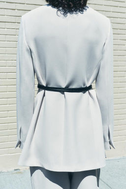 ZW COLLECTION BELTED BLAZER - Zara фото 31