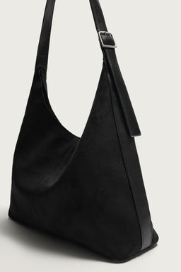 BOLSO SHOPPER LISO / Negro - Zara фото 4