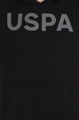 U. S. Polo Assn / Мужской черный базовый свитшот - U.s. polo assn фото 17