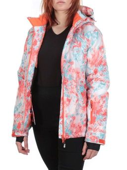 W1605-2 PINK PRINT Куртка горнолыжная женская ERUITOR (100 гр. холлофайбера) - Fashion фото 7