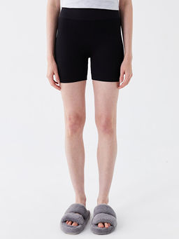 Beli Lastikli D?z Seamless Kad?n ??lik Tayt