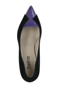 Туфли, черно-лиловые - Heine фото 4
