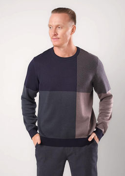 454559/15ха Джемпер муж. (ЧЗ) - Clever wear фото 2