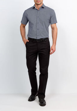 Сорочка мужская короткий рукав GREG 223/107/06/Z/1 STRETCH  фото 3