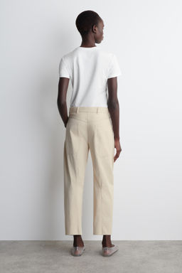 PANTALONES DE ALGOD?N BARREL LEG - H&m фото 3