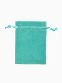 Набор мешочков бархатных 50 шт. «Классика», 9×12 см, бирюзовый