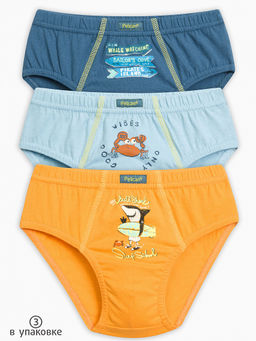 BULB3100(3шт. в упаковке) трусы для мальчиков