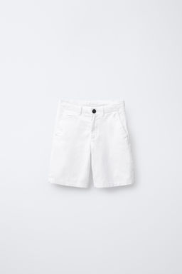 BASIC SLIM FIT CHINO BERMUDA SHORTS