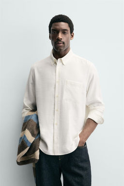 FLUID TEXTURED SHIRT - Zara фото 2