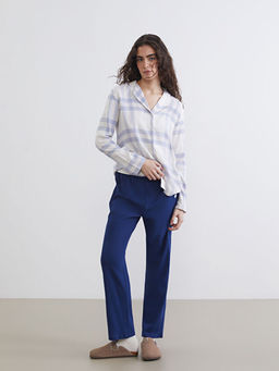 Beli Lastikli Nak??l? Kad?n Pijama Alt?