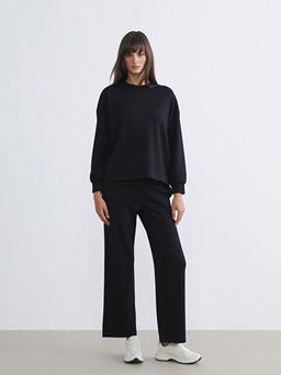 Soft Touch Oversize Kad?n Sweatshirt