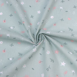 Пелёнка Крошка Я Зайчик 73*120 см, 100% хлопок, бязь  фото 2