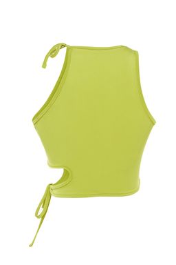 Yag Yesil Crop Orme Pencere/Cut Out Detayl? Bluz TPRSS23BZ00026 - Trendyolmilla фото 8