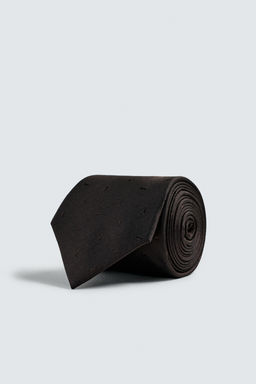 CORBATA PAISLEY 100% SEDA / Marr?n - Zara фото 2