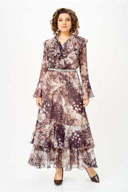 Платье Anastasia Mak 1280 Бежево-коричневый