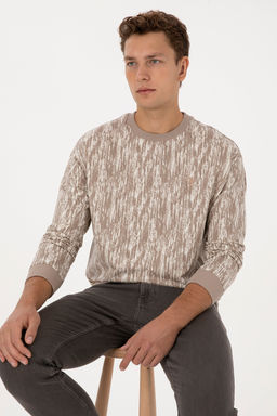 Erkek Koyu Bej Sweatshirt - U.s. polo assn фото 8