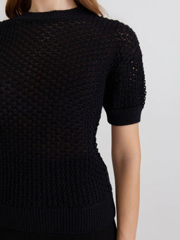 CONTE LDK2457 Джемпер женский black - Conte elegant фото 4