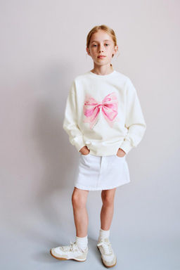 FIYONKLU BASKILI SWEATSHIRT - Zara фото 4