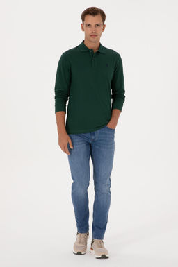 Erkek Koyu Ye_il Basic Sweatshirt Sepette S_rpriz _ndirim - U.s. polo assn фото 4